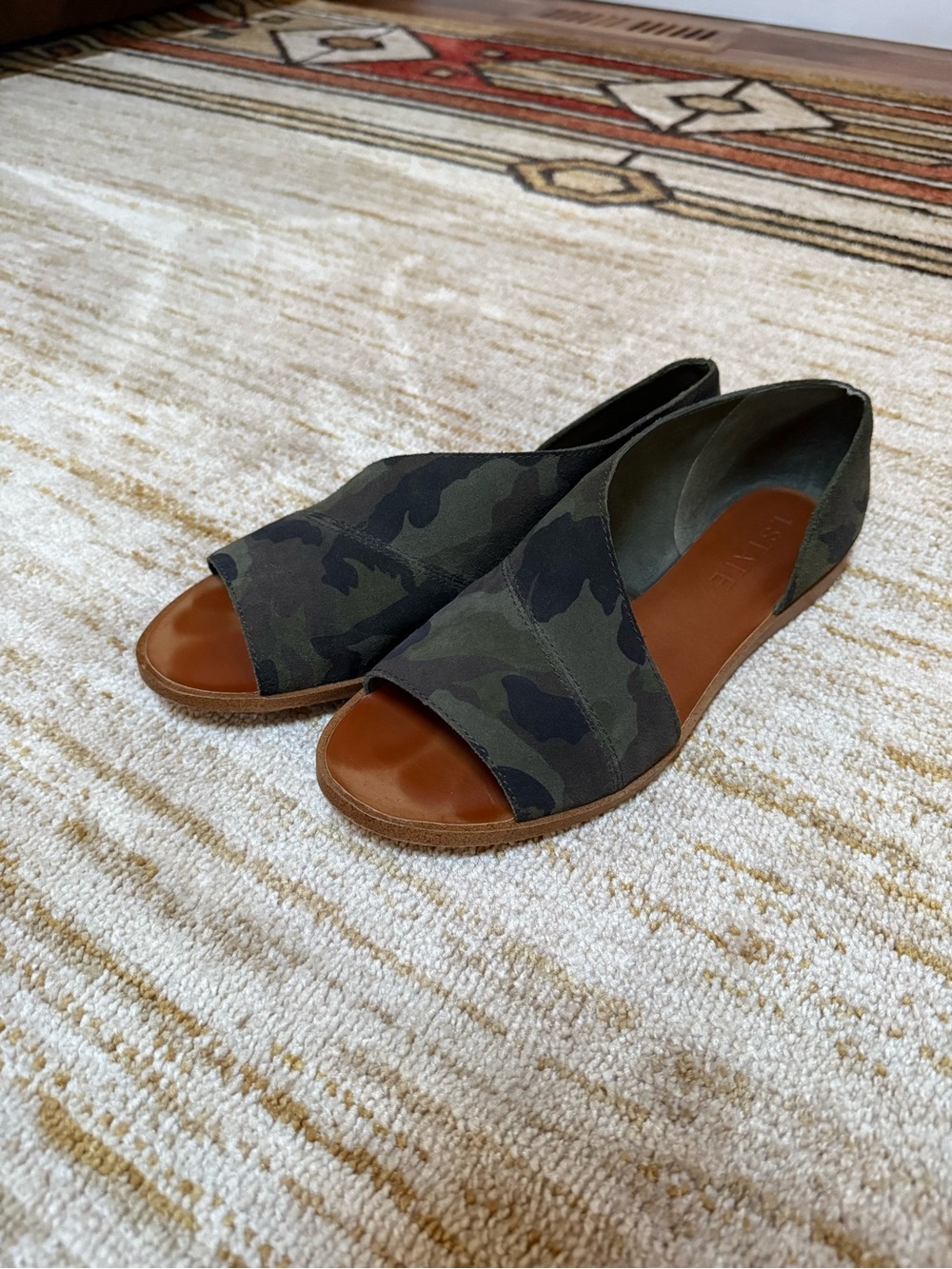 1. STATE Celvin open-toe d’Orsay flat